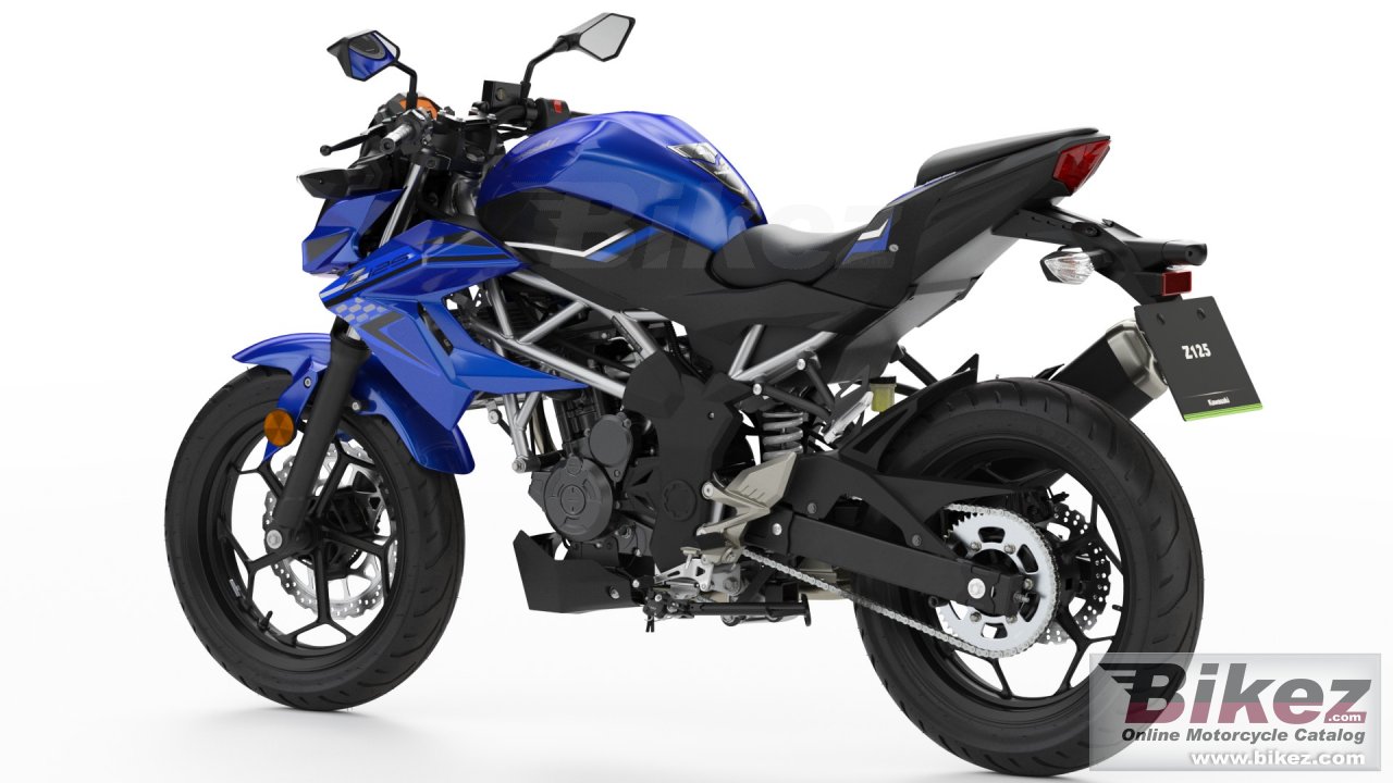 Kawasaki Z125 poster